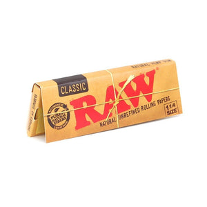 RAW 1-1/4" CLASSIC ROLLING PAPERS