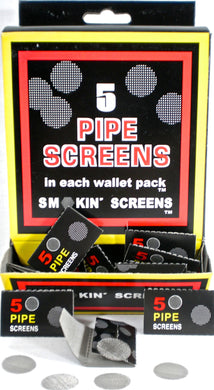 Pipe Screens - Steel 5-PK